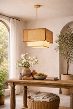 Suspension en rotin - Vignette | Suspensionsparis