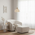 Suspension ceramique blanche - Vignette | Suspensionsparis