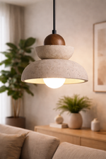 Suspension travertin - Vignette | Suspensionsparis