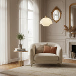 Suspension creme - Vignette | Suspensionsparis