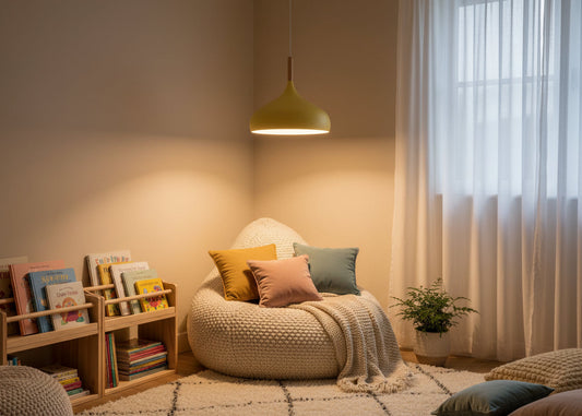 Chambre enfant jaune
