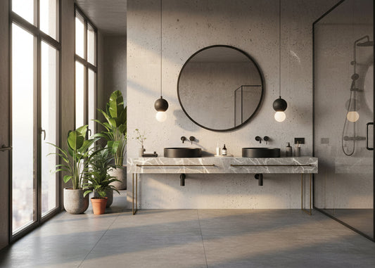 Luminaire scandinave salle de bain