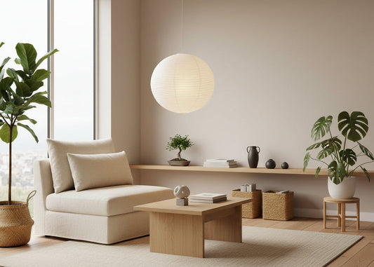 Suspension papier de riz