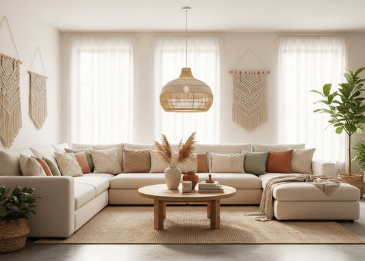 Suspension rotin xxl