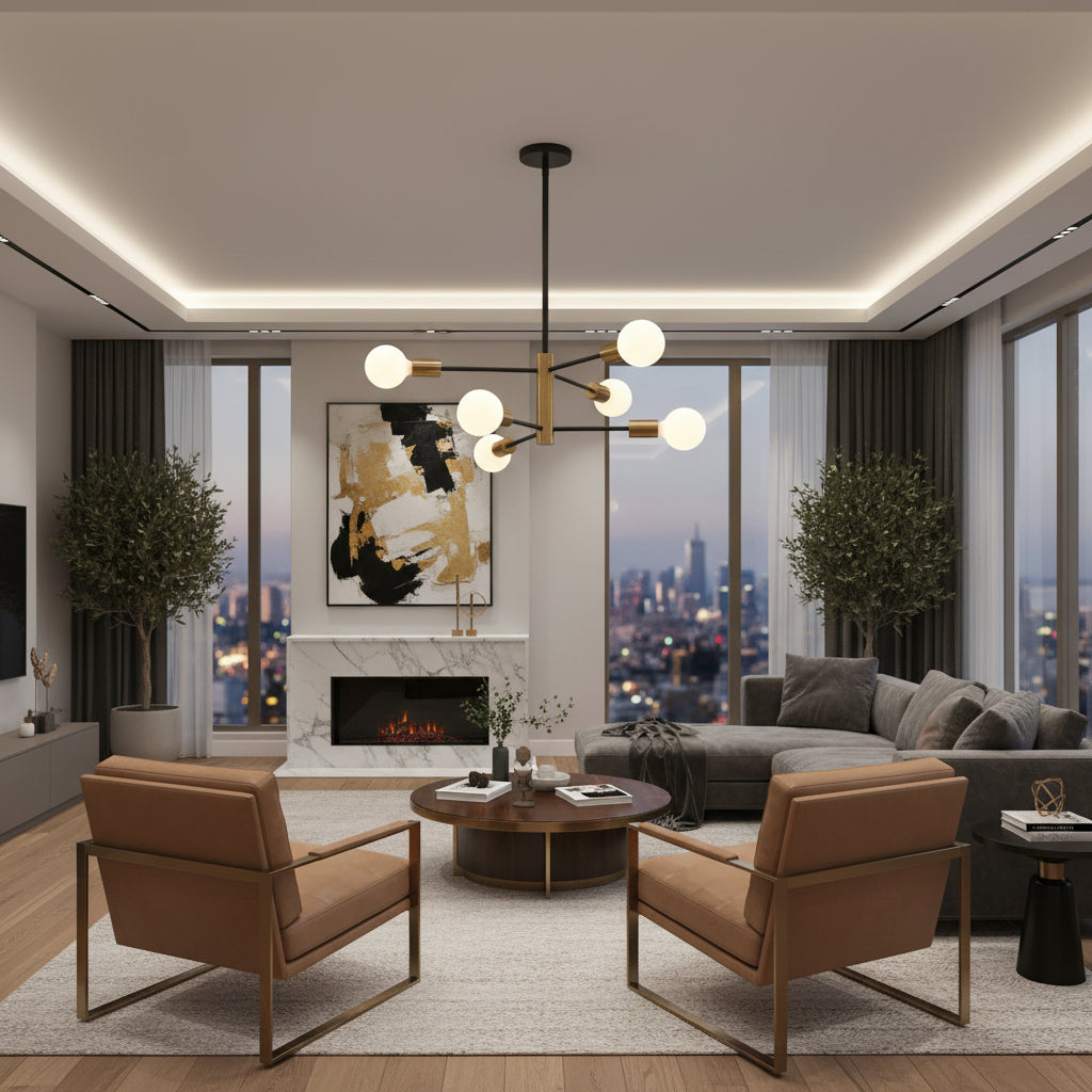 Suspension salon moderne