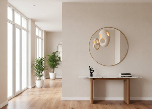 Suspension Galet Design LED | Luminaire Moderne Minimaliste Chic pour Entrée, Salon & Chambre