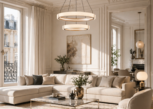 Suspension LED salon