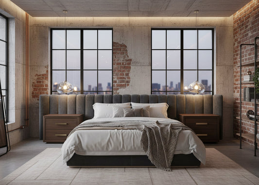 Suspension Verre Design Industriel – Luminaire Moderne pour Chambre Loft, Salon et Bureau