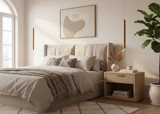 Suspension bronze chambre