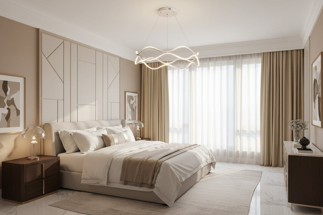 Suspension nuage chambre