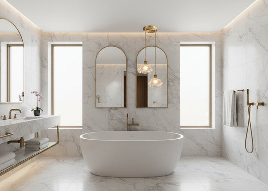 Suspension rose poudré 