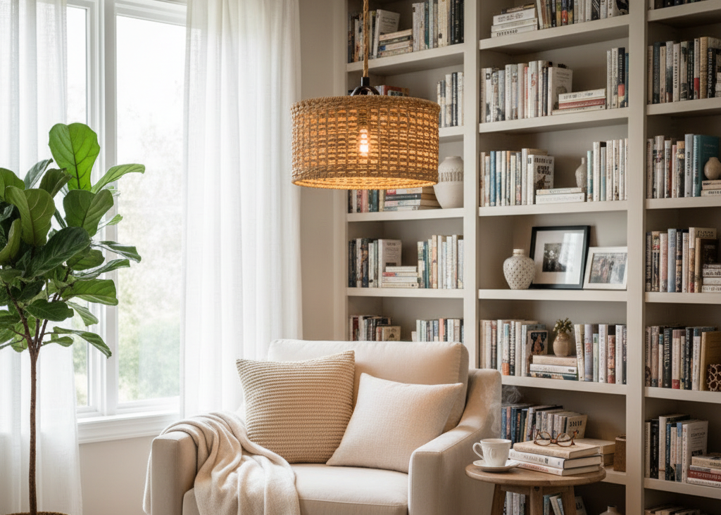 Suspension rotin boheme