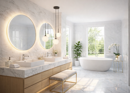 Suspension salle de bain