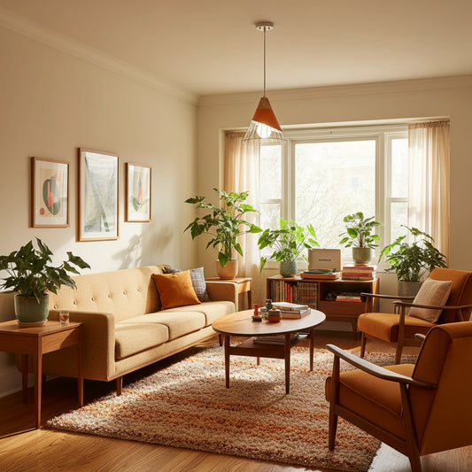 Suspension bois salon