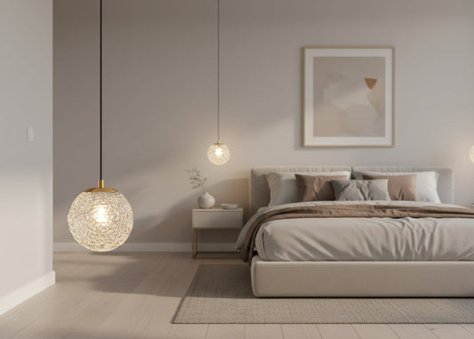 Suspension globe chambre