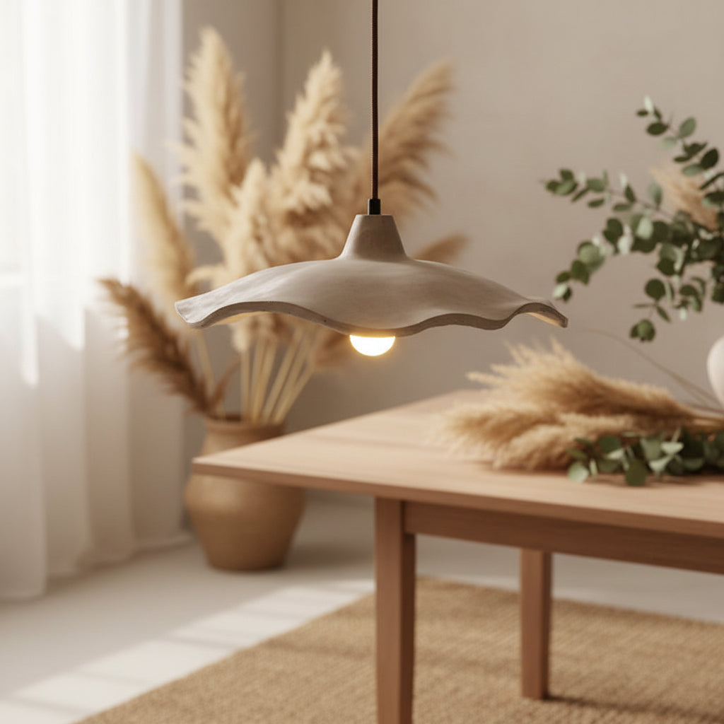 Suspension luminaire fleur
