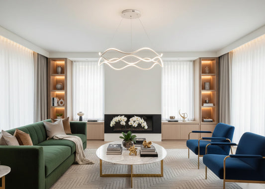 Suspension nuage salon