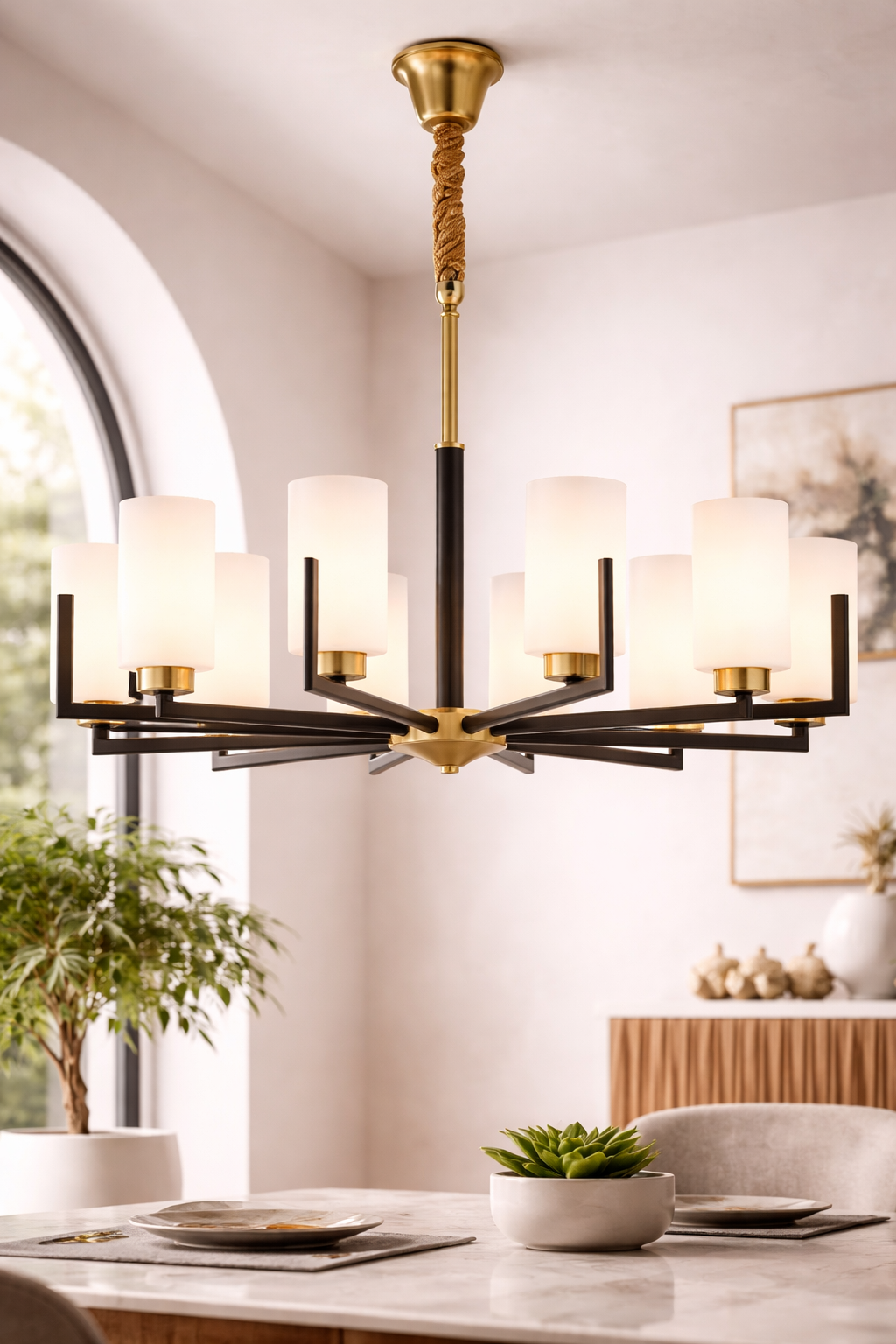 Suspension retro cuisine